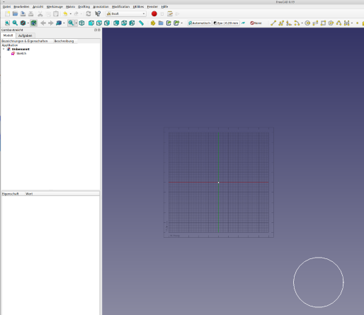 Draft-Mode-Ansicht